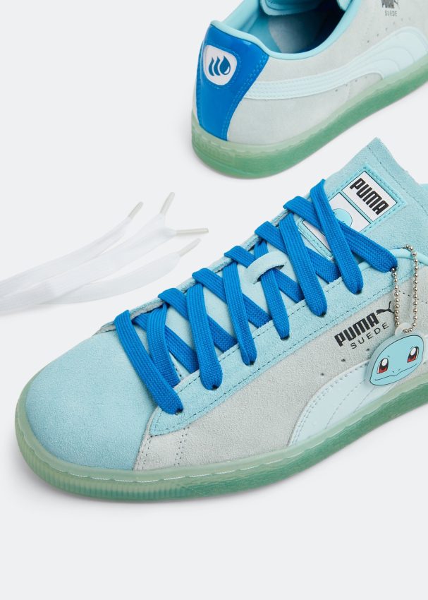 Puma x Pokemon Squirtle Classic suede sneakers for Men - Blue in UAE ...