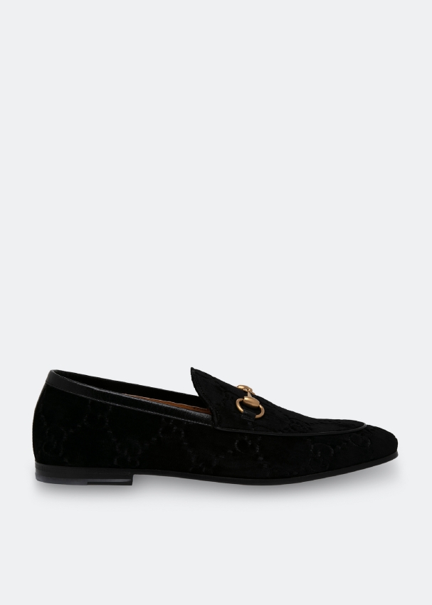 Gucci Jordaan GG velvet loafers for Men 