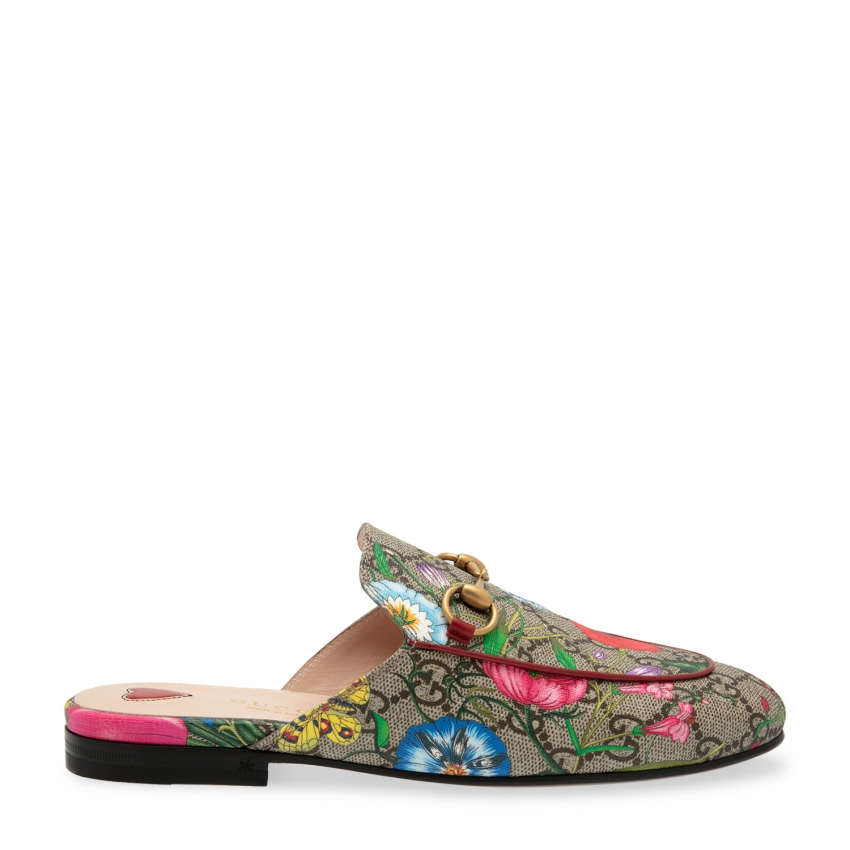 gucci flora mules