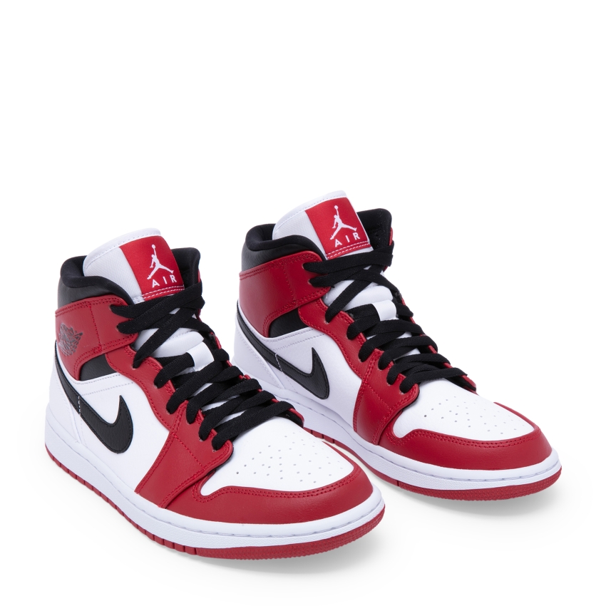 Nike Air Jordan 1 Mid sneakers for Men - Red in UAE | Level Shoes