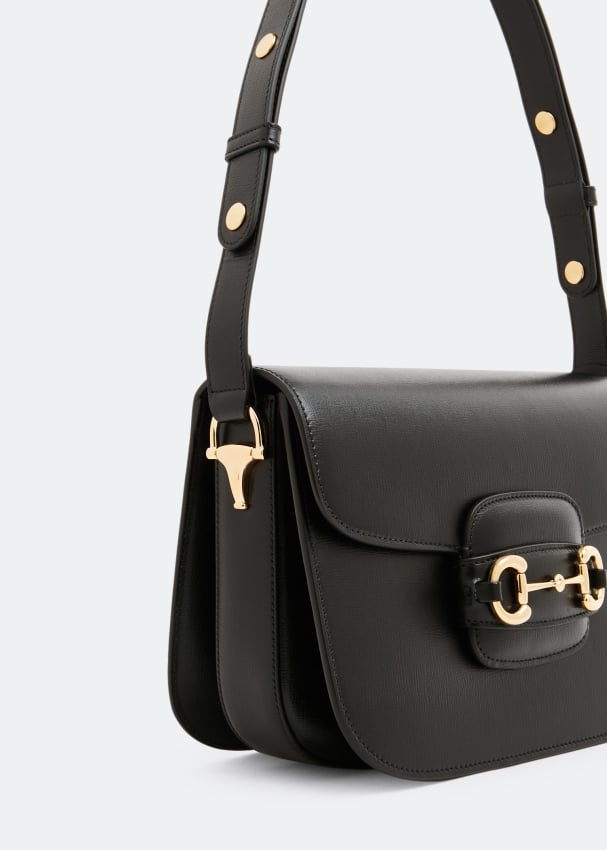 Gucci 1955 Horsebit shoulder bag for Women - Black in UAE | Level Shoes