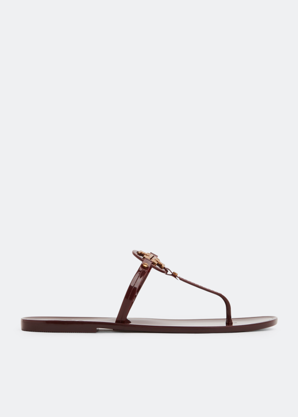 Tory Burch Mini Miller jelly thong sandals for Women - Burgundy in UAE |  Level Shoes