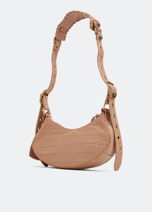 Balenciaga Le Cagole XS shoulder bag for Women - Beige in UAE | Level Shoes