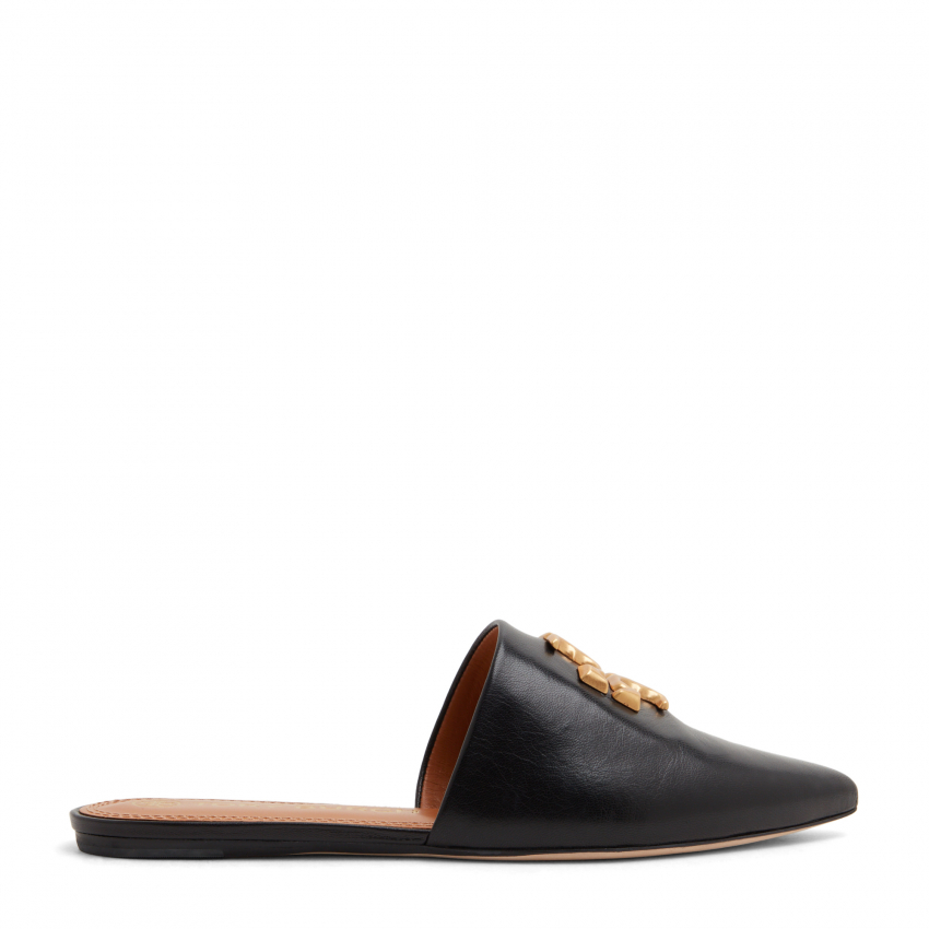 Tory Burch Eleanor mules for Women - Black in UAE | Level Shoes Tory Burch Eleanor mules for Women - Black in UAE | Level Shoes