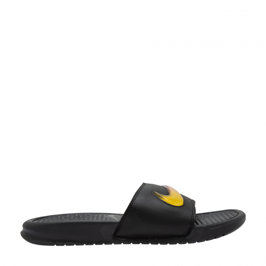nike benassi slides wide feet