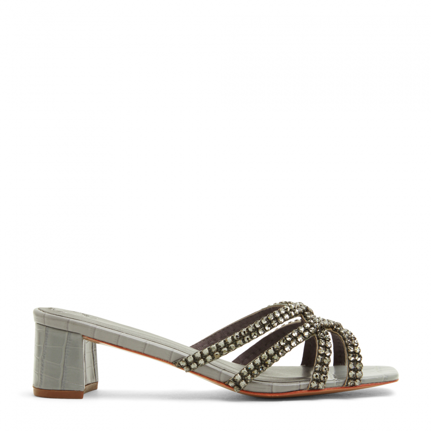 Nicoli Augie sandals for Women - Grey in UAE | Level Shoes