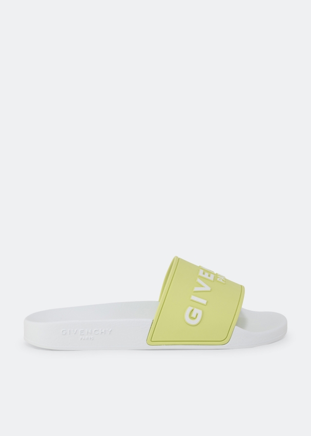 givenchy slides yellow