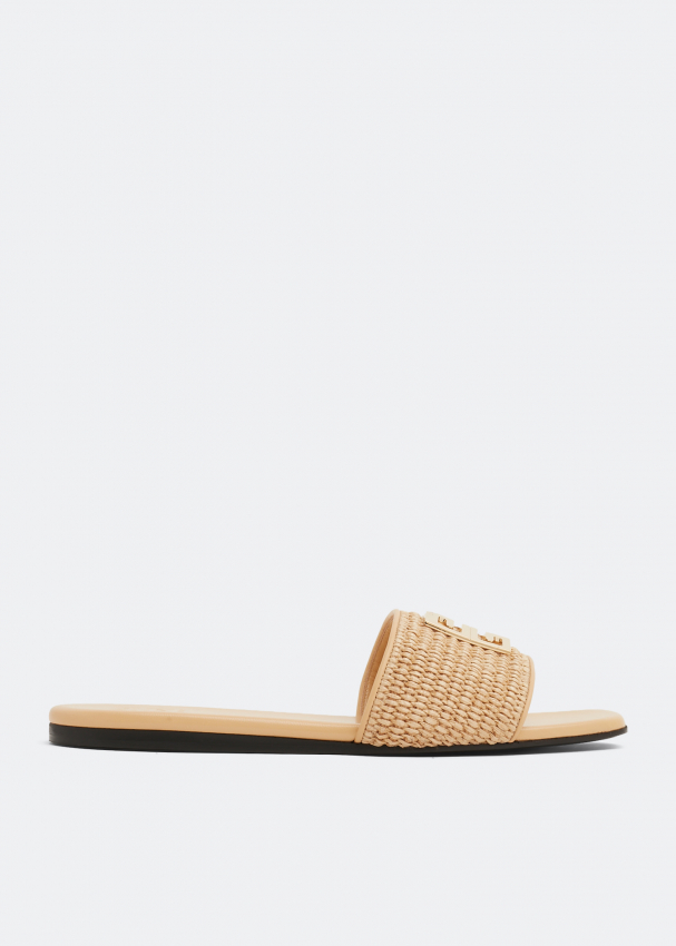 Givenchy 4G raffia sandals for Women - Beige in UAE | Level Shoes