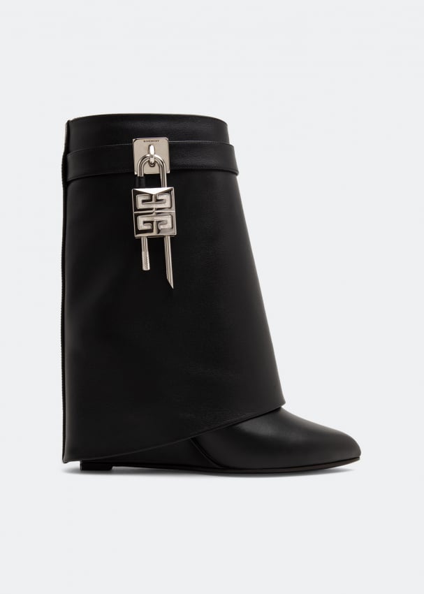 Givenchy Shark Lock ankle boots for Women - Black in UAE | Level Shoes