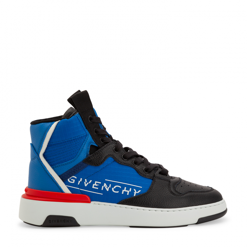 Givenchy Wing high top sneakers for Men - Blue in UAE | Level Shoes