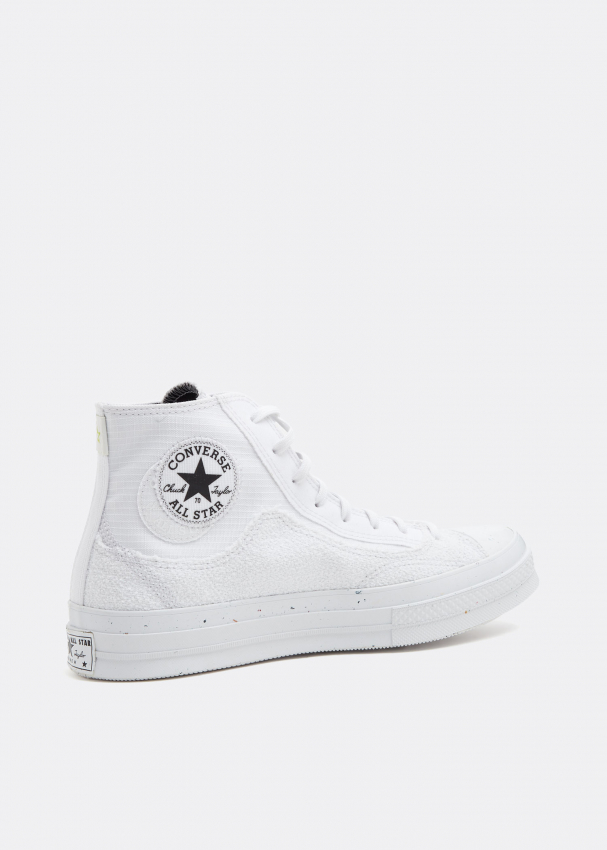mesh white converse