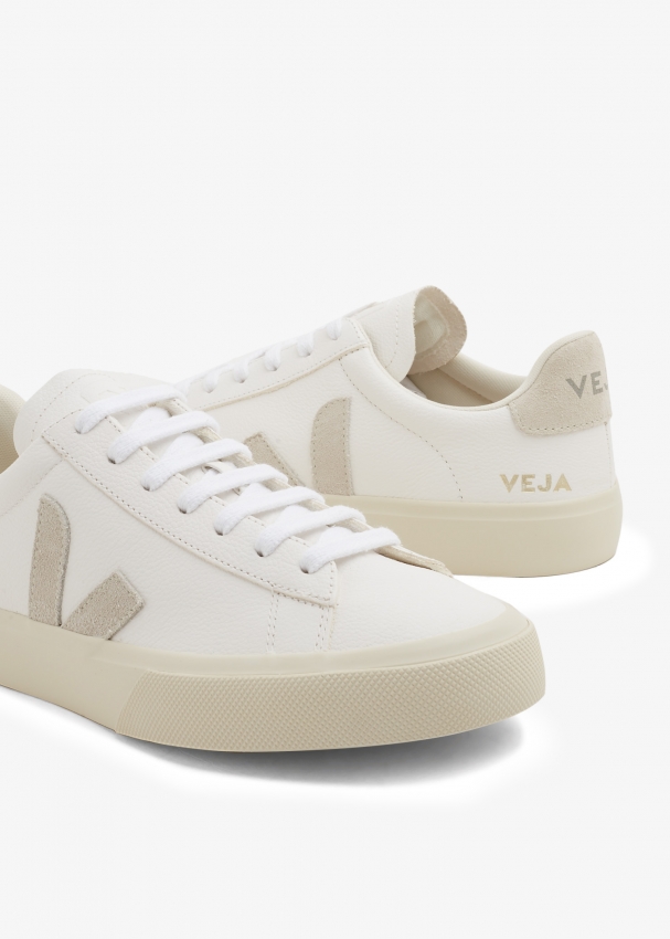 Campo trainers white natural leather f Clearance