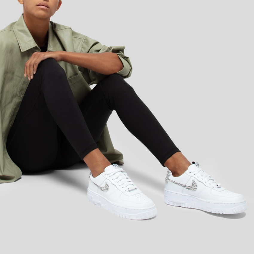 nike air force pixel zebra