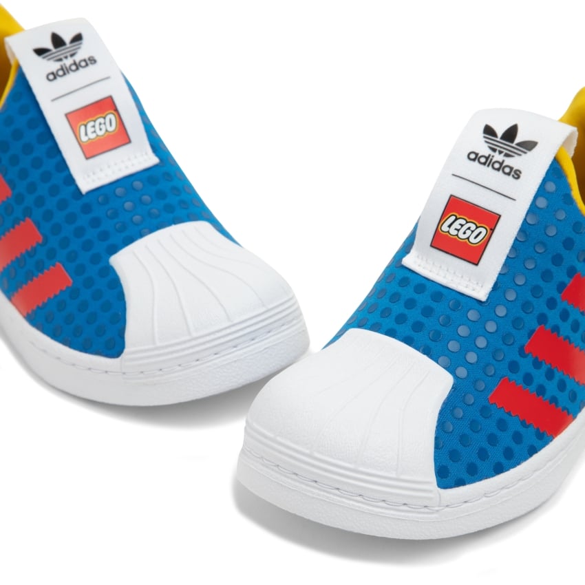 Adidas x LEGO Superstar 360 sneakers for Boy - Blue in UAE | Level Shoes