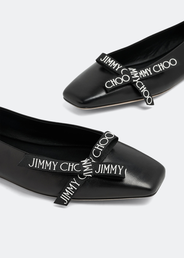 Jimmy Choo Veda ballet flats for Women Black in UAE Level Shoes