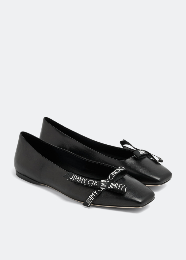 Jimmy Choo Veda ballet flats for Women Black in UAE Level Shoes