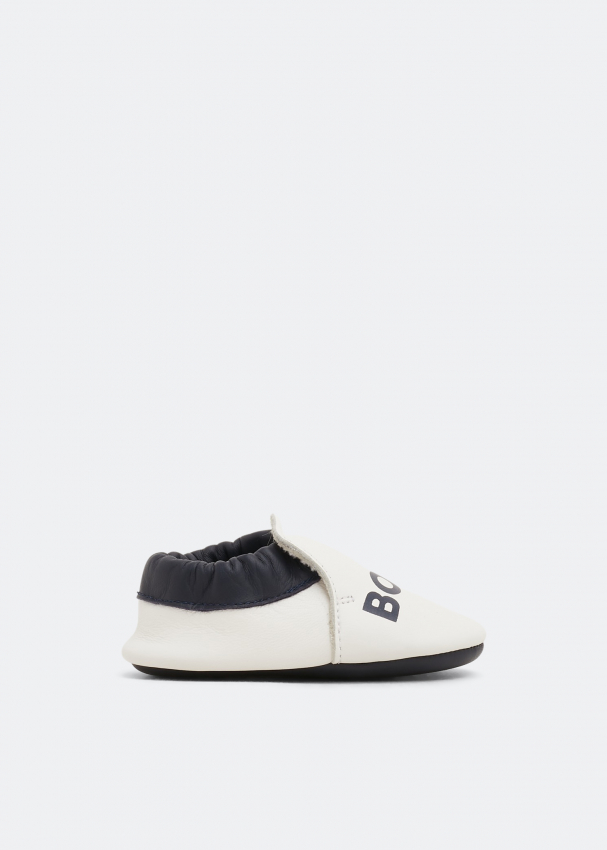 Hugo Boss Leather crib shoes for Baby 