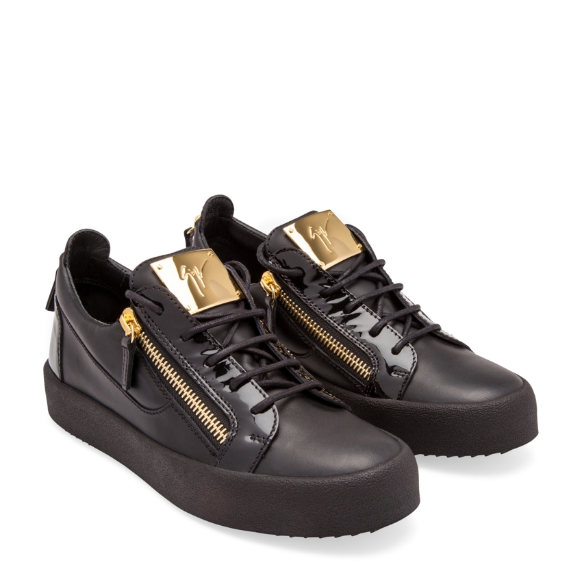 Giuseppe Zanotti Gold zip Low top 