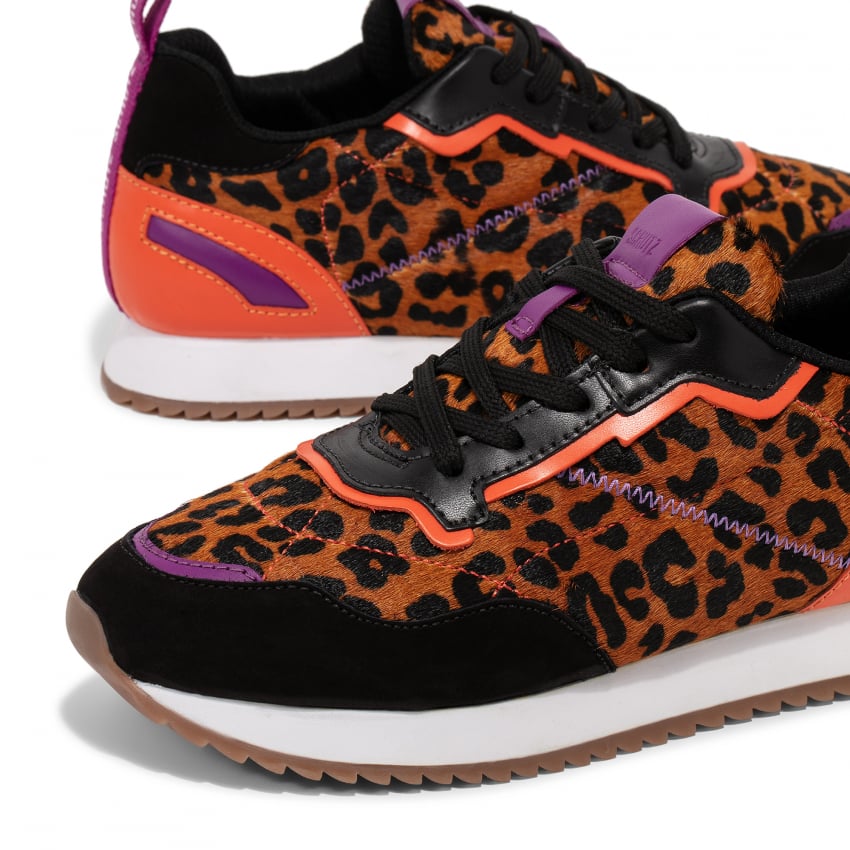 schutz leopard sneakers