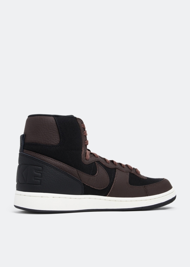 Nike terminator high 男士“天鹅绒棕”运动鞋- 棕色，阿联酋