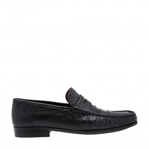 Ostrich loafers