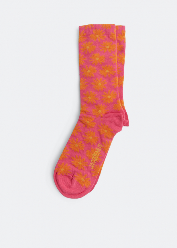 Les Chaussettes Fleurs socks