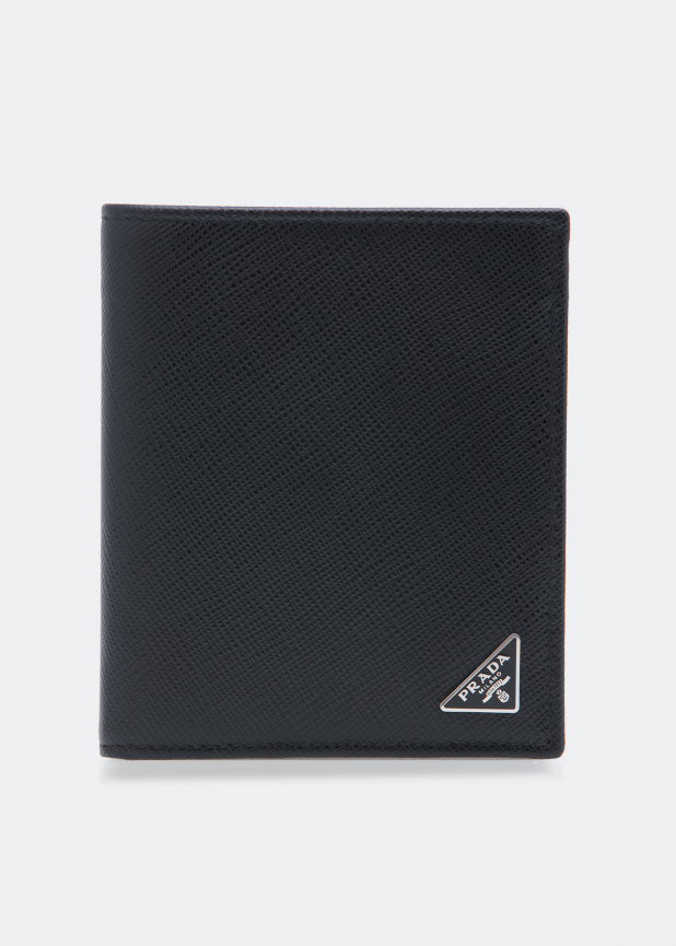 Saffiano bi-fold wallet