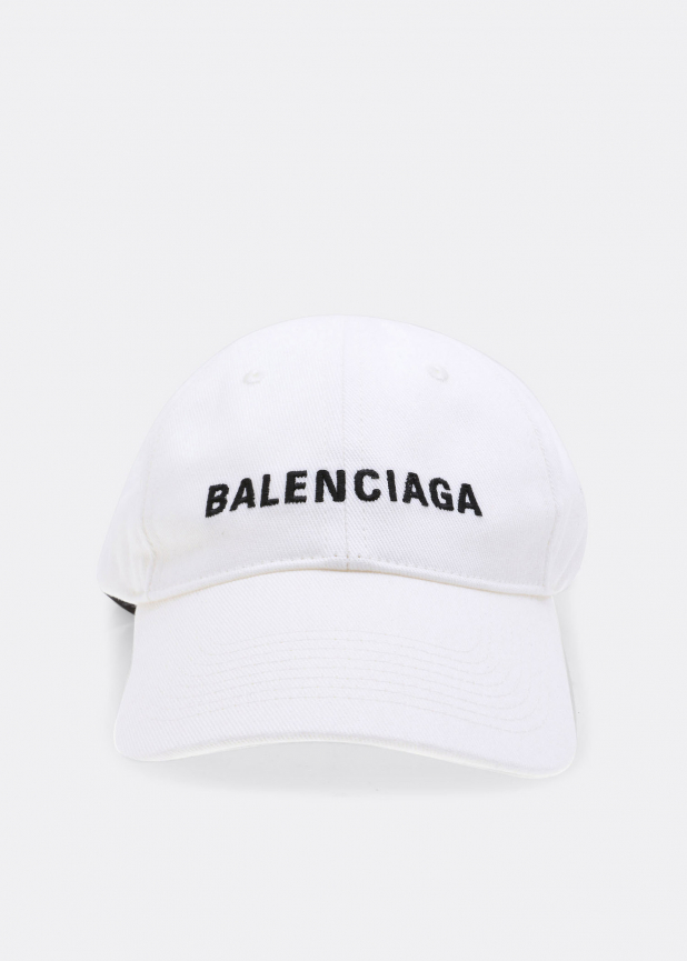 Balenciaga BB Destroyed Piercing cap for Women - Black in UAE 