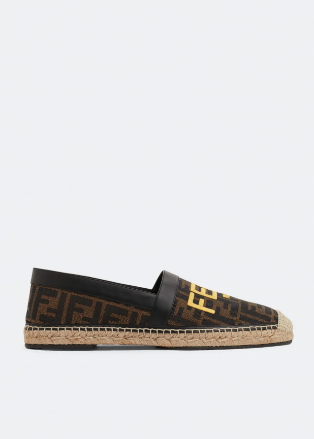 fendi canvas espadrilles