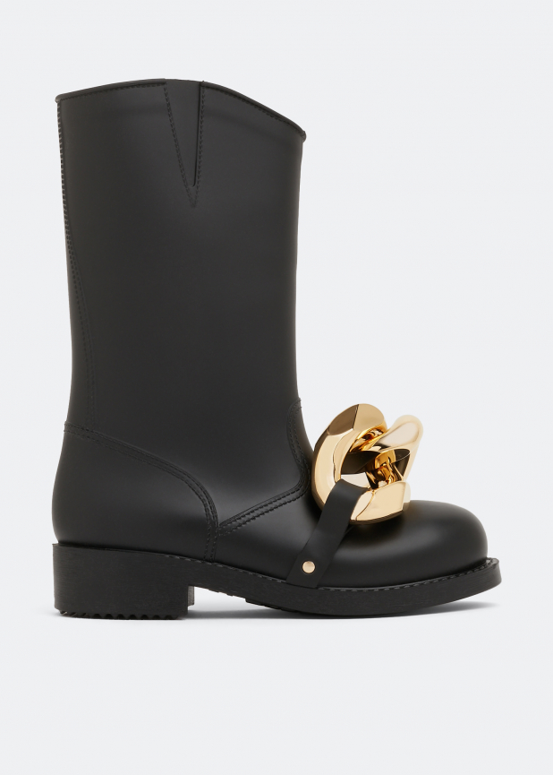 High Chain rubber boots