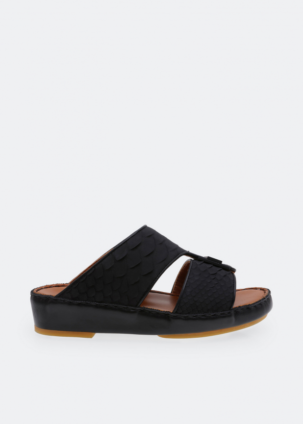 Arabic leather sandals
