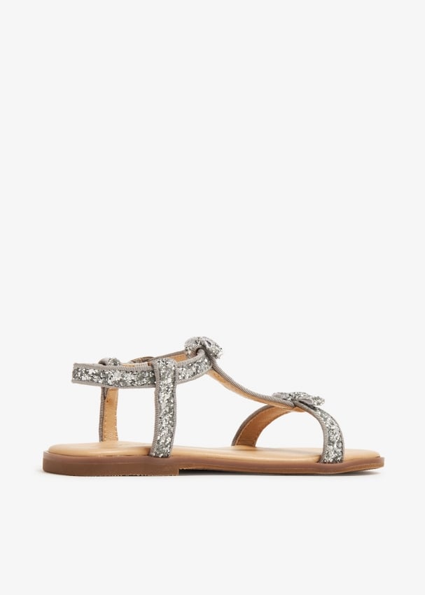Age of Innocence Nell sandals for Girl Silver in KSA Level Shoes