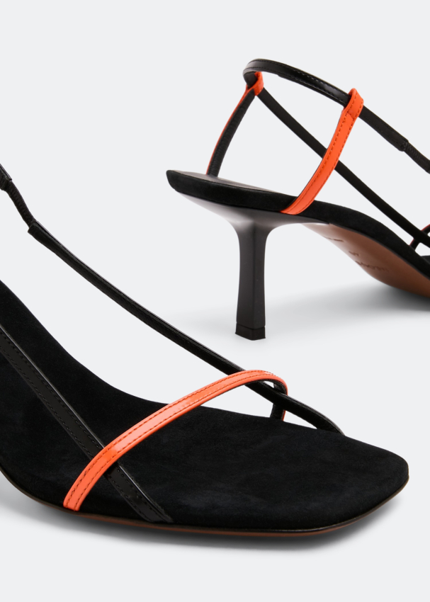 Neous Merga sandals for Women Black in Qatar Level Shoes