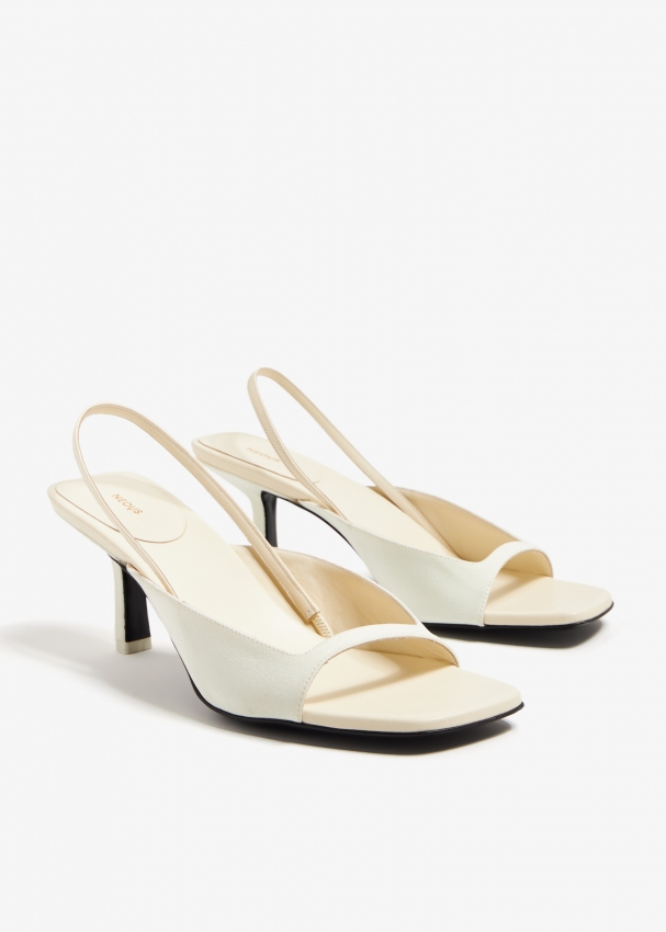 Vinyl sandals on sale