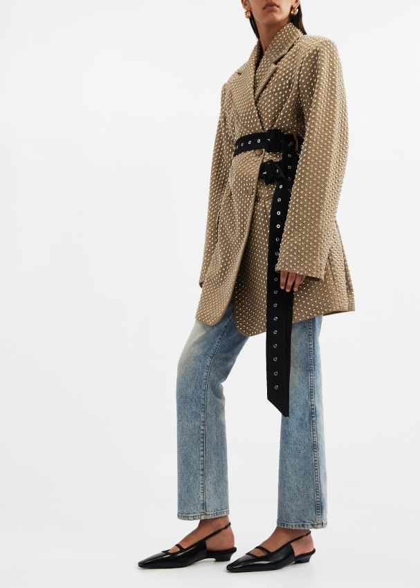 Neous Sabik slingback flats for Women - Black in KSA | Level Shoes 