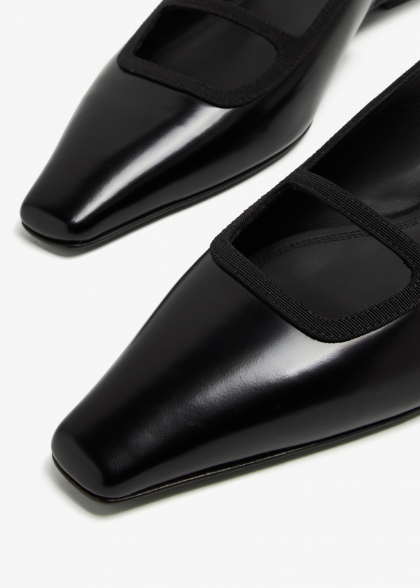 Neous Sabik slingback flats for Women - Black in KSA | Level Shoes 