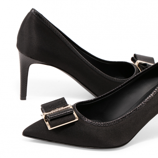 Ferragamo ZERI MIX 70 for Women Black in UAE Level Shoes