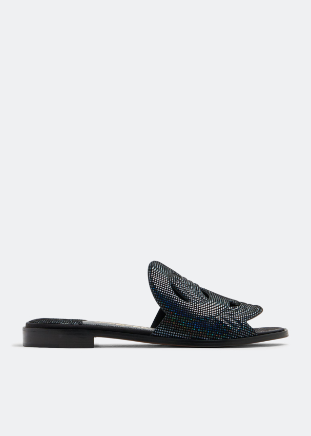 Ferragamo Gancini sandals for Women Metallic in UAE Level Shoes
