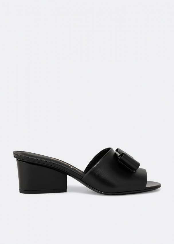 Ferragamo - Valery 55 leather wedge sandals Salvatore Ferragamo
