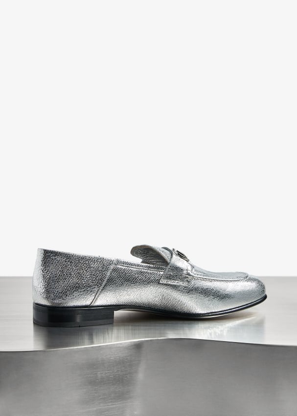 Ferragamo x Level Shoes Gancini loafers for Women - Silver in UAE ...