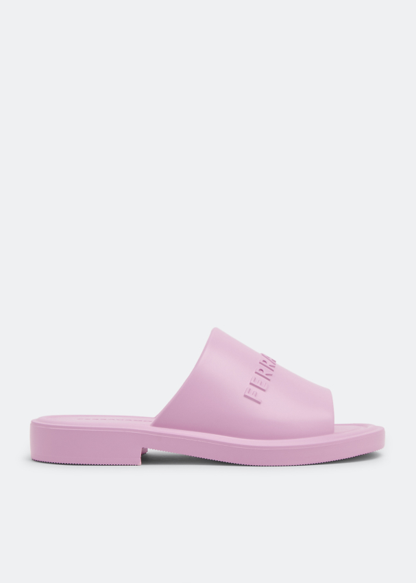 Ferragamo Giuneva slide sandals for Women Pink in UAE Level Shoes