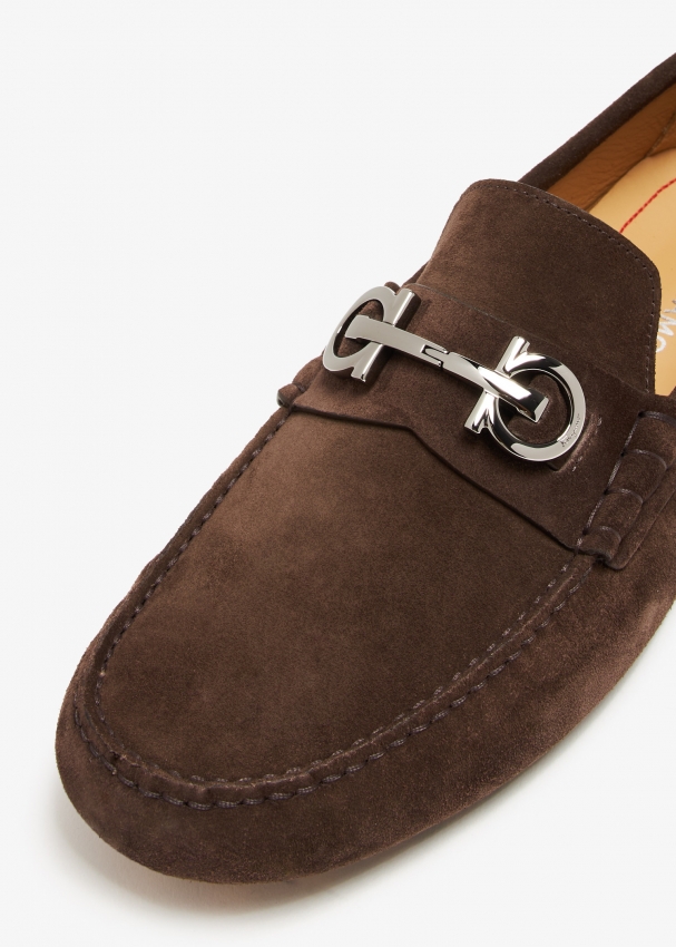 Salvatore Ferragamo 'Gancini' Loafers - Men's 10