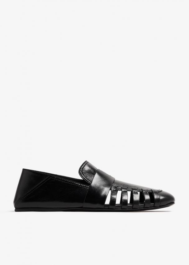 Ferragamo Summer loafers for Men Black in KSA Level Shoes
