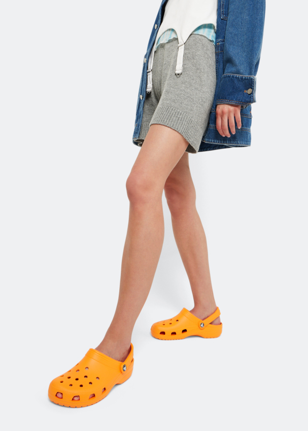 Orange crocs on sale women