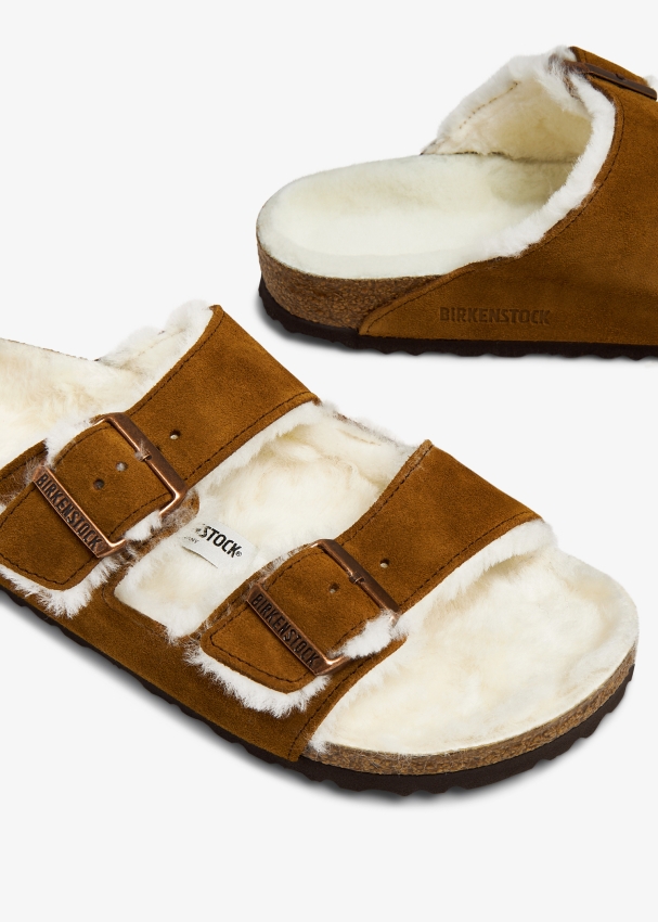 Birkenstock Arizona narrow width sandals for Women Brown in UAE Level Shoes
