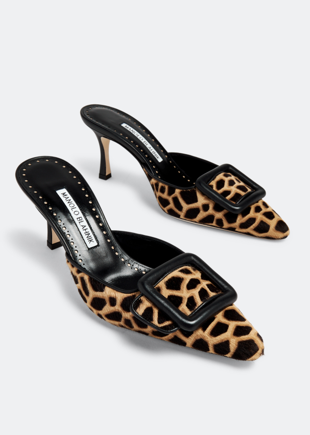 Manolo Blahnik Maysaleレオパード
