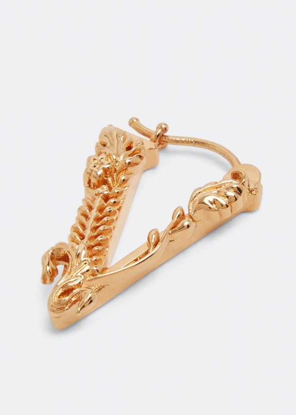 Versace virtus stud shop earrings
