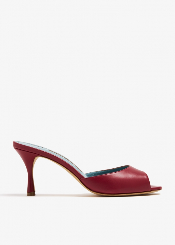 Manolo Blahnik Jada sandals for Women Red in UAE Level Shoes