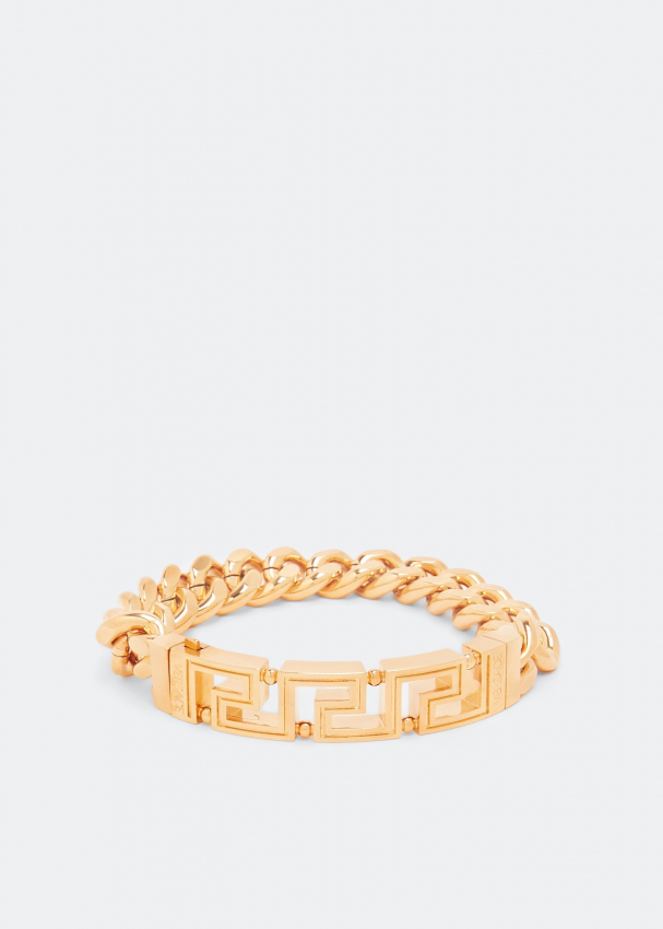 Medusa Greca Cuff Bracelet Gold | Versace US