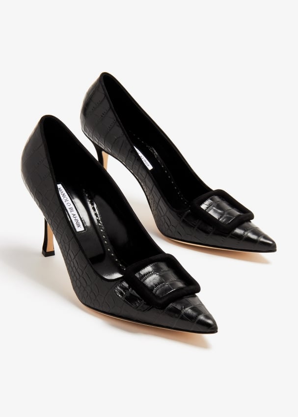 Manolo Blahnik Maysale pumps for Women Black in UAE Level Shoes